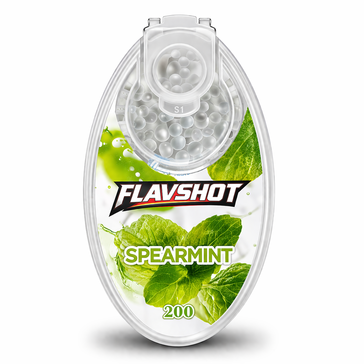 Flavshot Spearmint 200 | Frisse Smaakcapsules voor Sigaretten
