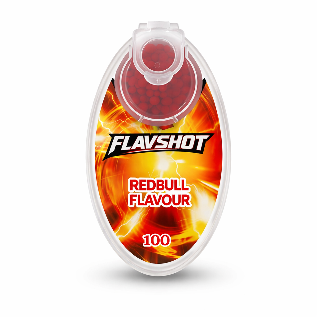 Flavshot Redbull 100 | Energie Smaakcapsules voor Sigaretten
